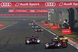 #8 Audi Sport Team Joest, Audi R18 e-tron quattro: Lucas di Grassi, Loic Duval, Oliver Jarvis