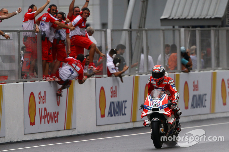 Race winner Andrea Dovizioso, Ducati Team