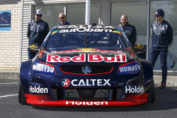 Shane van Gisbergen and Alexandre Prémat, Jamie Whincup and Paul Dumbrell, Triple Eight Race Engineering Holden with a special drift Holden