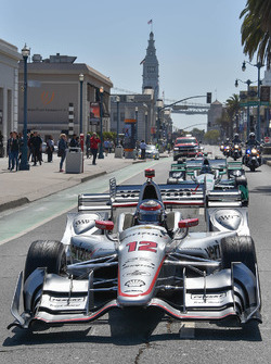 Will Power, Team Penske Chevrolet durant une parade à l'Embarcadero