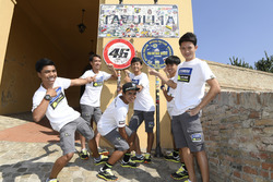 Des participants au Yamaha VR46 Master Camp