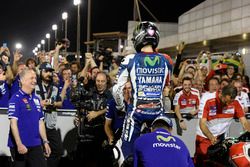 Jorge Lorenzo, Movistar Yamaha MotoGP, Yamaha dans le parc fermé