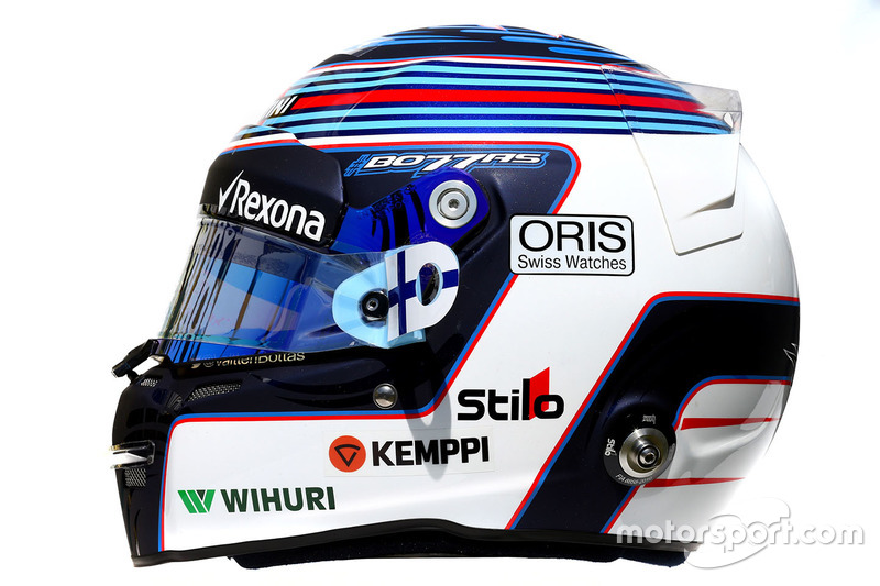 Helm von Valtteri Bottas, Williams