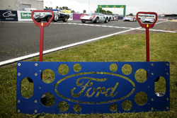 Ford GT40 with the new Ford GT
