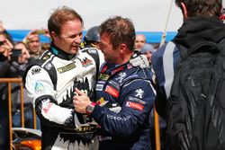 Petter Solberg, Petter Solberg World RX Team, et Sébastien Loeb, Team Peugeot Hansen