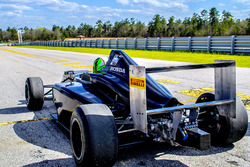 Dane Cameron tests the new F4 Crawford Honda