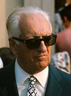 Enzo Ferrari im Jahr 1971