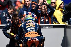 Race winner Brad Binder, Red Bull KTM Ajo