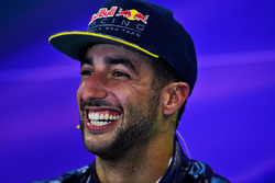 Daniel Ricciardo, Red Bull Racing in the FIA Press Conference