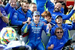 Tercer lugar Maverick Viñales, Team Suzuki Ecstar MotoGP