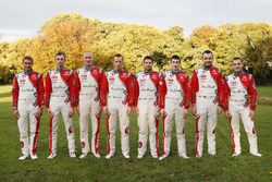 Stéphane Lefebvre, Gabin Moreau, Citroën DS3 WRC, Abu Dhabi Total World Rally Team; Kris Meeke, Paul