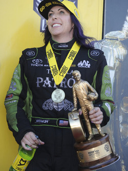 Funny Car winner Alexis Dejoria