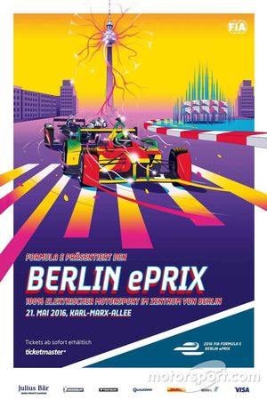 ePrix di Berlino, poster