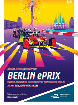 ePrix di Berlino, poster