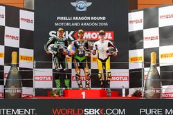 Podyum : Randy Krummenacher, Puccetti Racing Kawasaki, Kenan Sofuoglu, Puccetti Racing Kawasaki, Nic