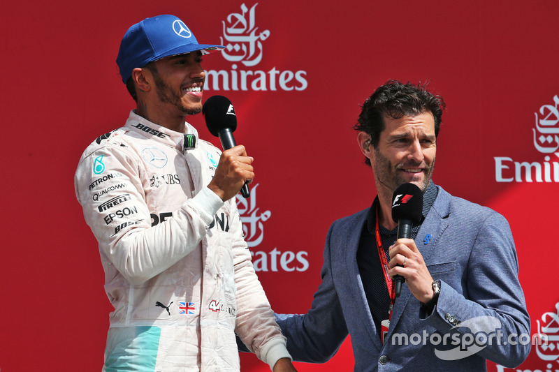 Mark Webber y Lewis Hamilton
