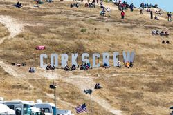 Hinweis auf den Corkscrew in Laguna Seca