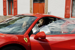 Kobe Bryant at Ferrari