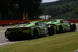 #16 GRT Grasser Racing Team, Lamborghini Huracan GT3: Rolf Ineichen, Jeroen Bleekemolen, Mirko Borto