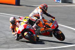 Chute de Marc Marquez, Repsol Honda Team