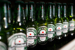 Heineken bottles