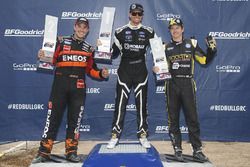 Podium: winner Patrik Sandell, second place Steve Arpin, third place Tanner Foust
