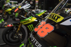 Bike detail of Bradley Smith, Tech 3 Yamaha