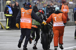 Bradley Smith, Tech 3 Yamaha, después del choque