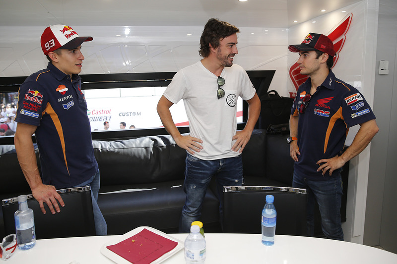 Marc Marquez, Repsol Honda Team, Fernando Alonso, Dani Pedrosa, Repsol Honda Team