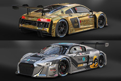 Alex Yoong and Alex Au, Phoenix Racing, Audi R8 LMS GT3 and Marchy Lee and Shaun Tong, Phoenix Racing, Audi R8 LMS GT3