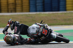 Choque de Johann Zarco, Ajo Motorsport