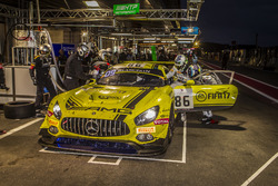 #86 AMG-Team HTP Motorsport, Mercedes-AMG GT3: Maximilian Götz, Thomas Jäger, Gary Paffett