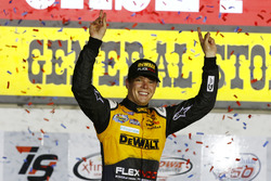 Race winner Erik Jones, Joe Gibbs Racing Toyota