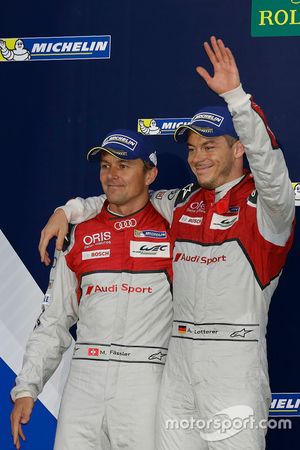 2. Platz, #7 Audi Sport Team Joest, Audi R18: Marcel Fässler, Andre Lotterer