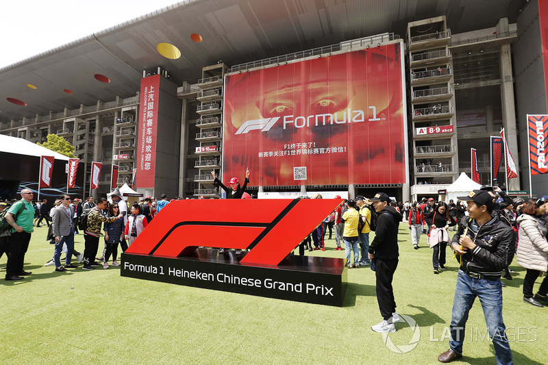 Chinese Grand Prix in the paddock