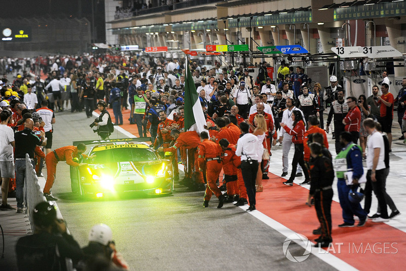LMGTE Pro: segundo lugar #51 AF Corse Ferrari 488 GTE: James Calado, Alessandro Pier Guidi