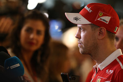 Sebastian Vettel, Ferrari met de media