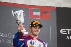 Podium: race winner Dorian Boccolacci, Trident