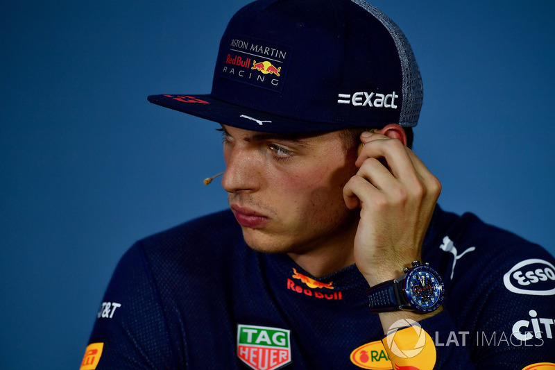 Max Verstappen, Red Bull Racing in the Press Conference