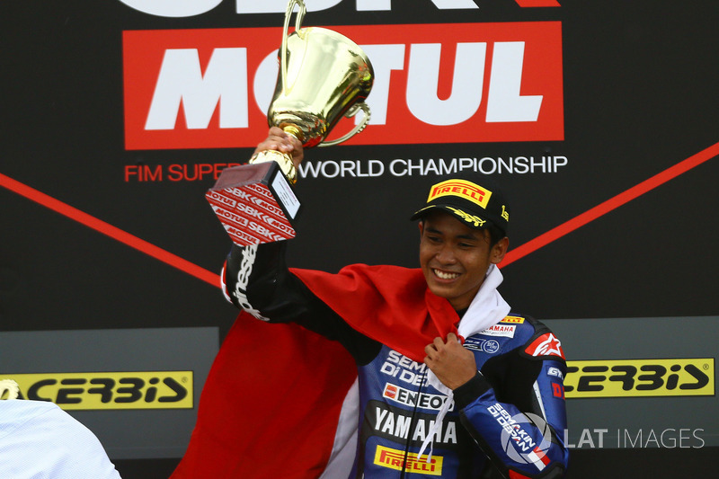 Podium : Galang Hendra, Pata Yamaha