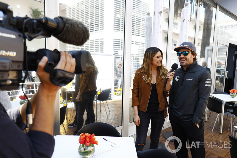 Fernando Alonso, McLaren en una entrevista