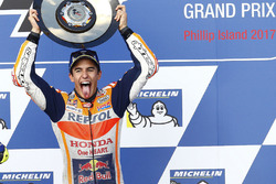 Podium: race winner Marc Marquez, Repsol Honda Team