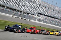 #10 Wayne Taylor Racing Cadillac DPi, P: Renger van der Zande, Jordan Taylor, Ryan Hunter-Reay, #99 JDC/Miller Motorsports ORECA 07, P: Stephen Simpson, Mikhail Goikhberg, Chris Miller, Gustavo Menezes, #31 Action Express Racing Cadillac DPi, P, P: Eric Curran, Mike Conway, Stuart Middleton, #85 JDC/Miller Motorsports ORECA 07, P: Simon Trummer, Robert Alon, Austin Cindric, Devlin DeFrancesco