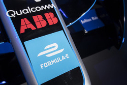 ABB logos on the new livery of the Formula E