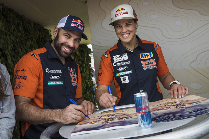 Antoine Meo, Laia Sanz, Red Bull KTM Factory Team