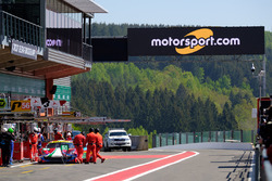#51 AF Corse Ferrari 488 GTE EVO: Alessandro Pier Guidi, James Calado and Motorsport.com signage