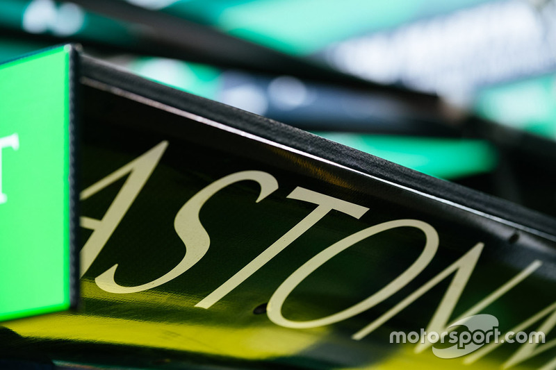 Aston Martin Racing Aston Martin Vantage AMR rear wing detail