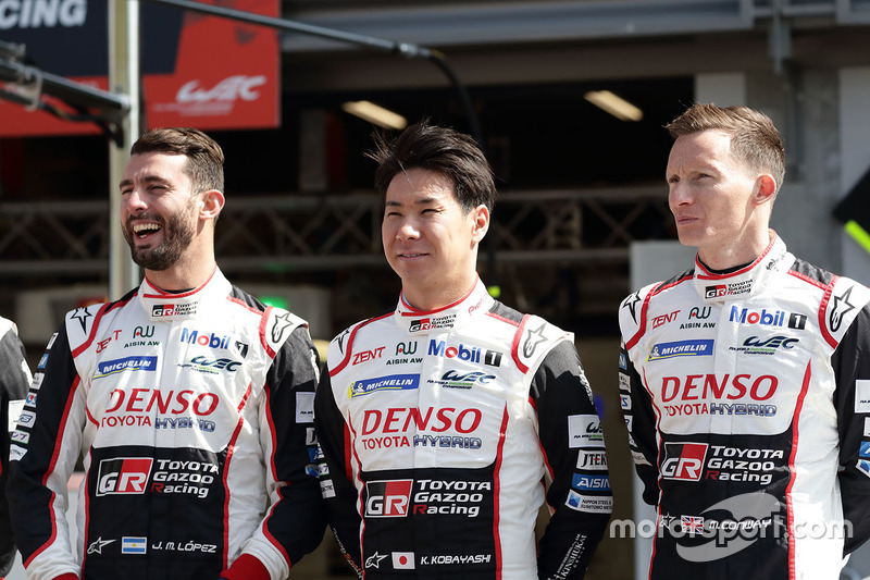 #7 Toyota Gazoo Racing Toyota TS050: Mike Conway, Jose Maria Lopez, Kamui Kobayashi
