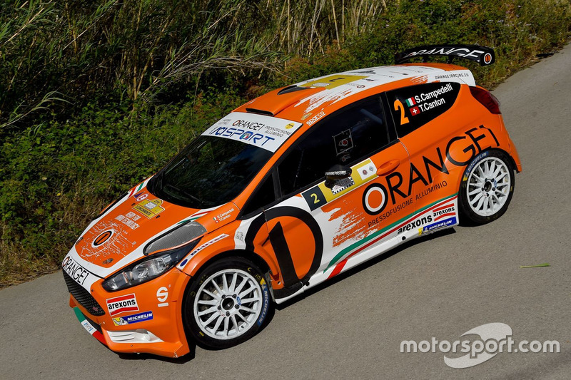 Simone Campedelli, Tania Canton, Ford Fiesta R5, Orange1 Racing