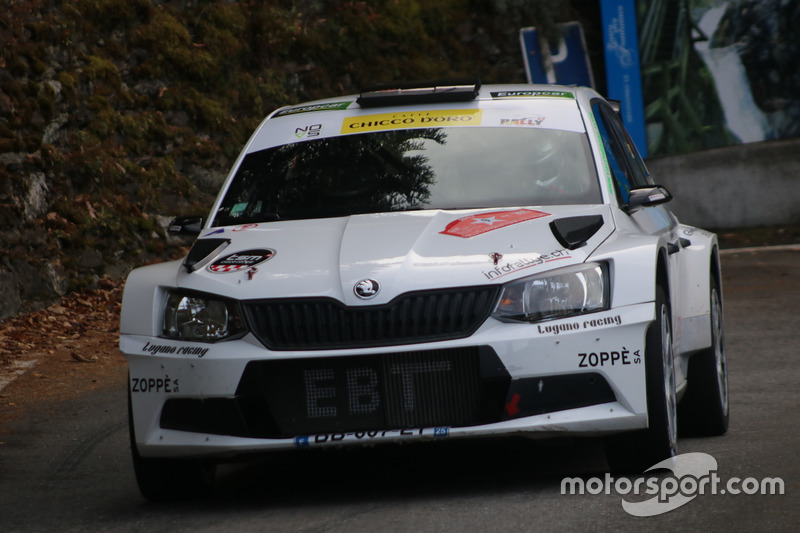 Nicolas Althaus, Alain Ioset, Skoda Fabia R5, Lugano Racing